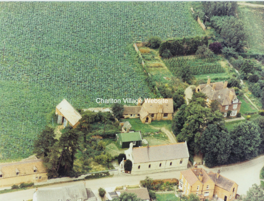 Aerial View Charlton Church
